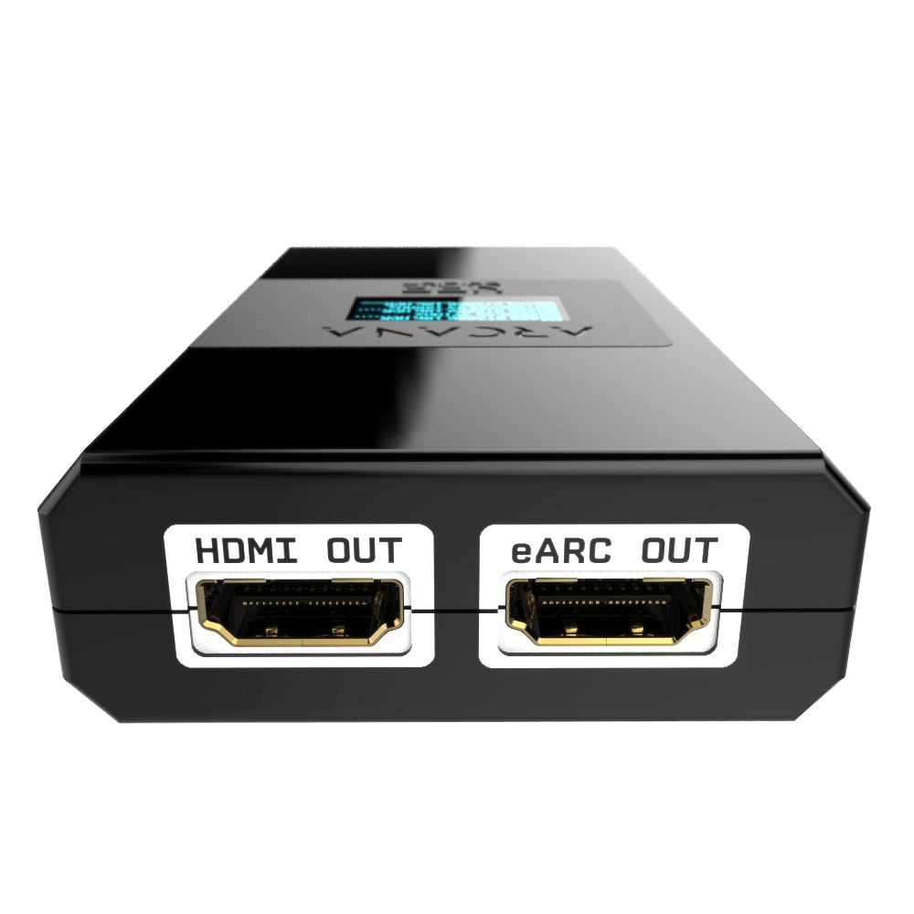 HDfury Arcana 2 com fonte de alimentação e cabo USB incluídos
