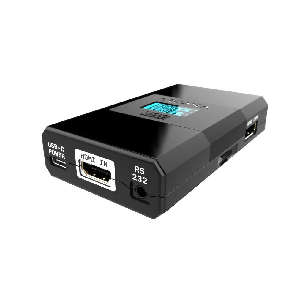 HDfury Arcana 2 com projetor e recetor AV com eARC