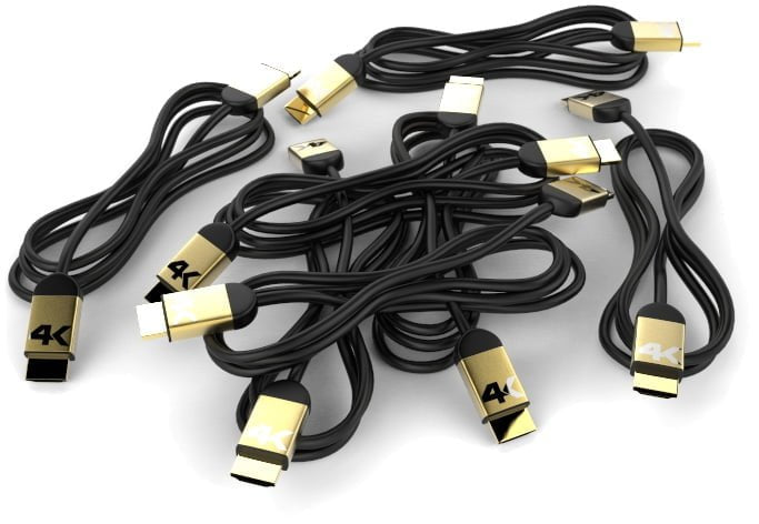 Pack de 2 cabos HDMI 2.0b HDfury-83