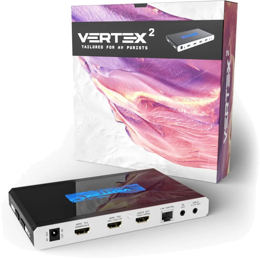 HDfury Vertex 2 junto da respetiva caixa